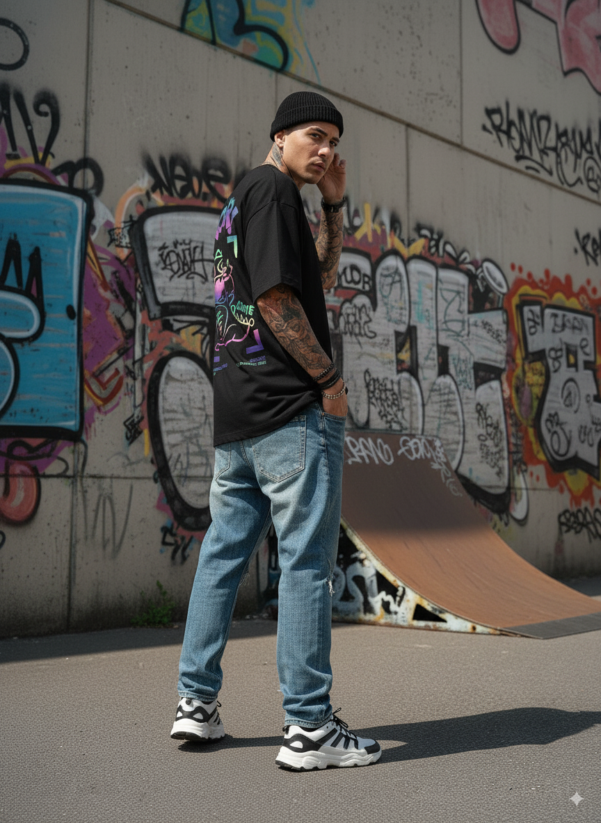 Camiseta Oversize - 479041