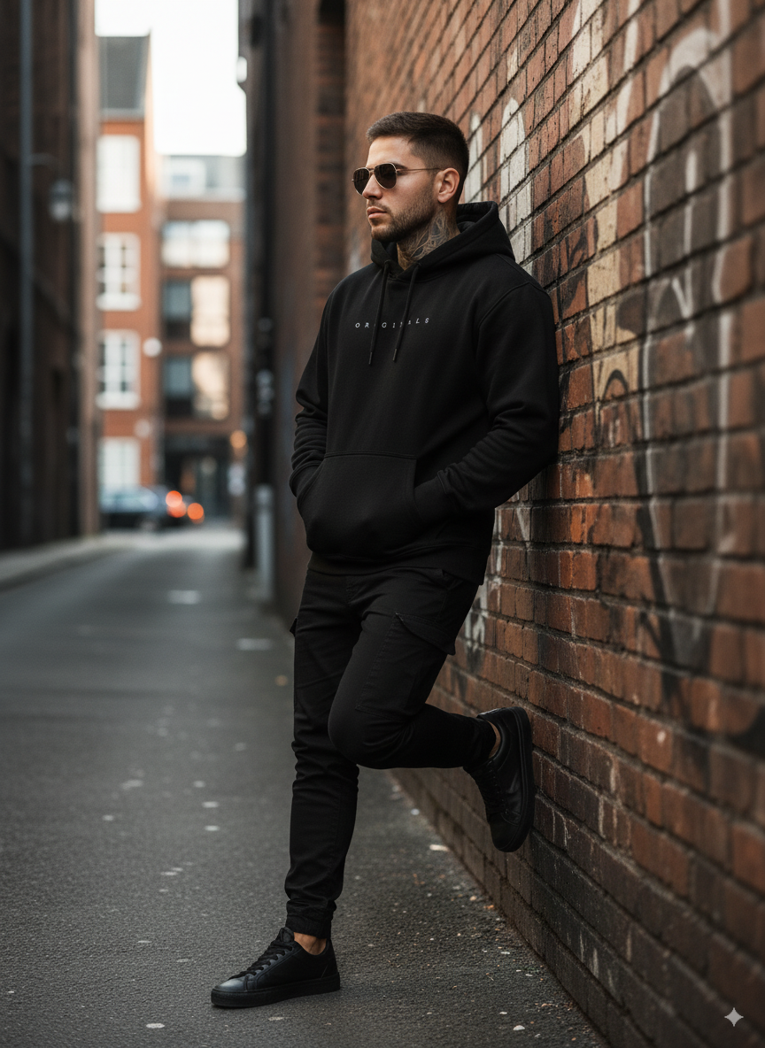 Hoodie (Algodón perchado) - 819353