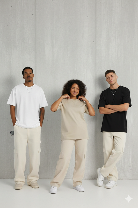 Combo 3 camisetas Oversize