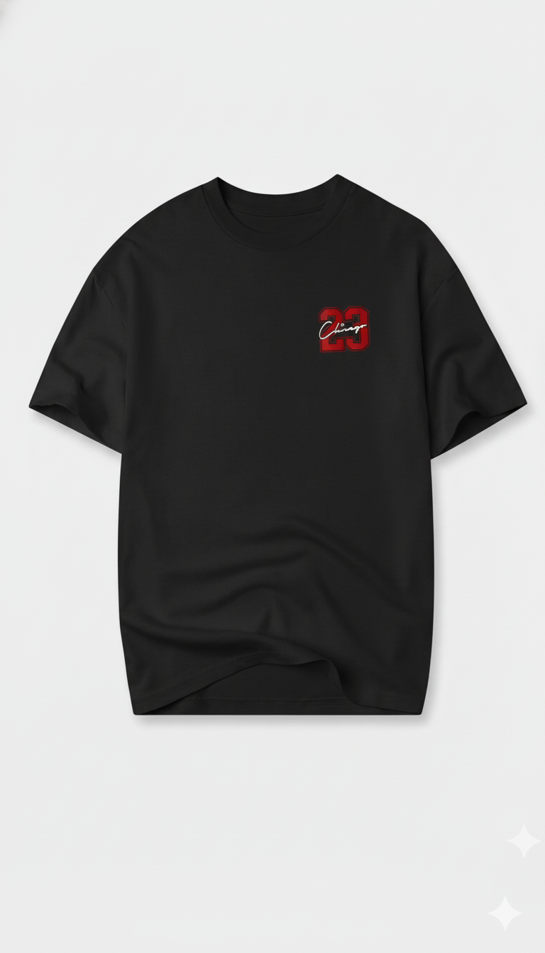 Camiseta Oversize 23 DRIP (TELA BURDA)