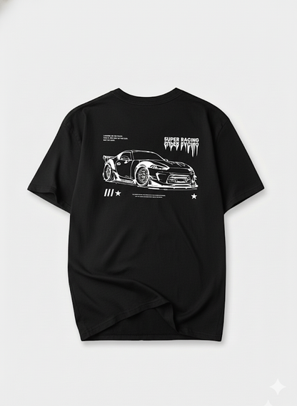 Camiseta Oversize Racing DRIP (TELA BURDA)