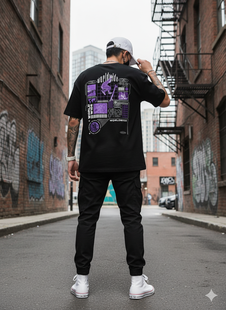 Camiseta Oversize - 1811884