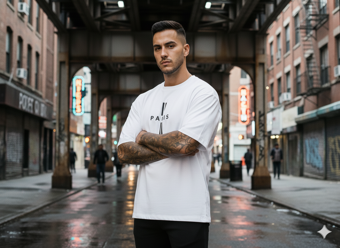 Camiseta Oversize - 1907365