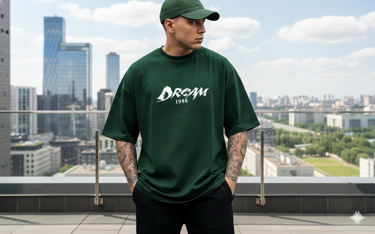 Camiseta Oversize - 1957664