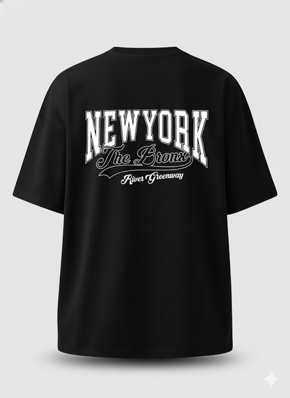 Camiseta Oversize New York the bronx DRIP (TELA BURDA)