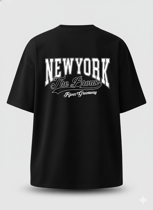 Camiseta Oversize New York the bronx DRIP (TELA BURDA)