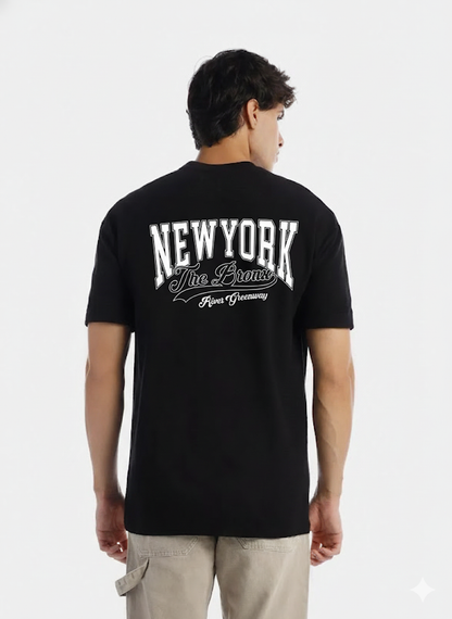 Camiseta Oversize New York the bronx DRIP (TELA BURDA)