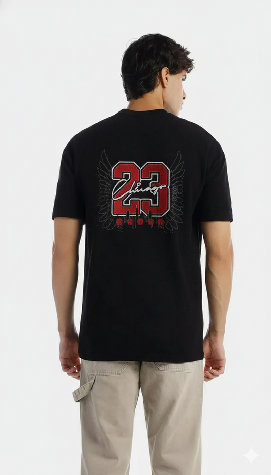 Camiseta Oversize 23 DRIP (TELA BURDA)