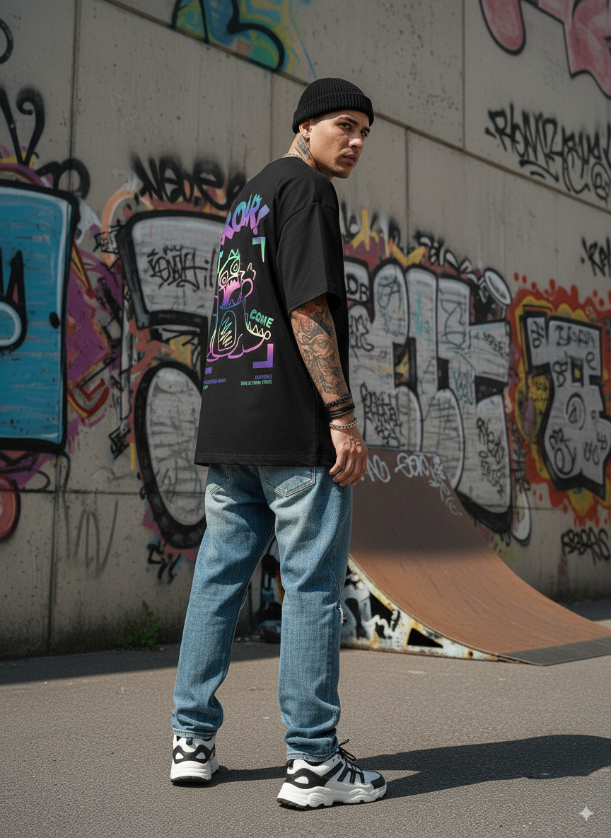 Camiseta Oversize - 479041