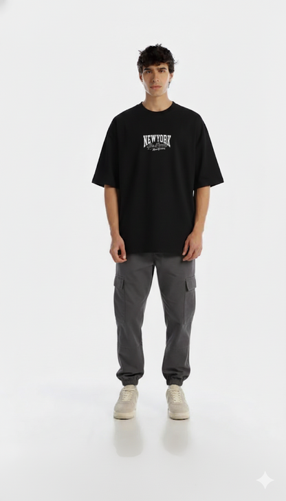 Camiseta Oversize New York the bronx DRIP (TELA BURDA)
