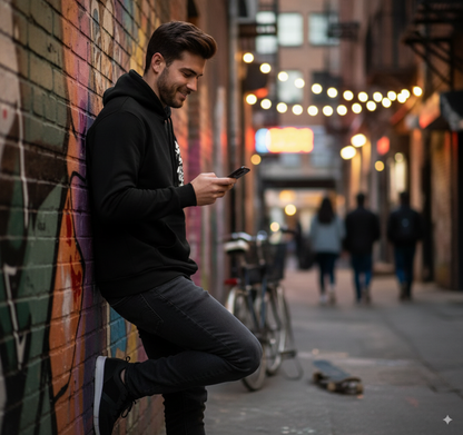 Hoodie (Algodón perchado) - 582723