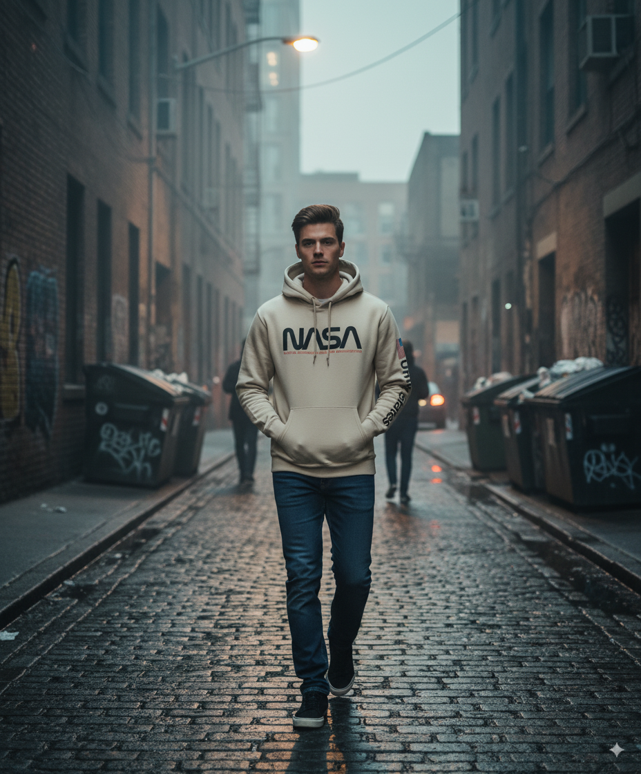 Hoodie (Algodón perchado) - 582768