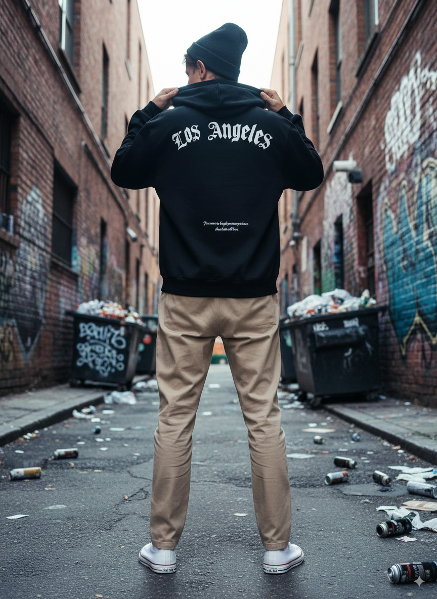 Hoodie (Algodón perchado) - 583188