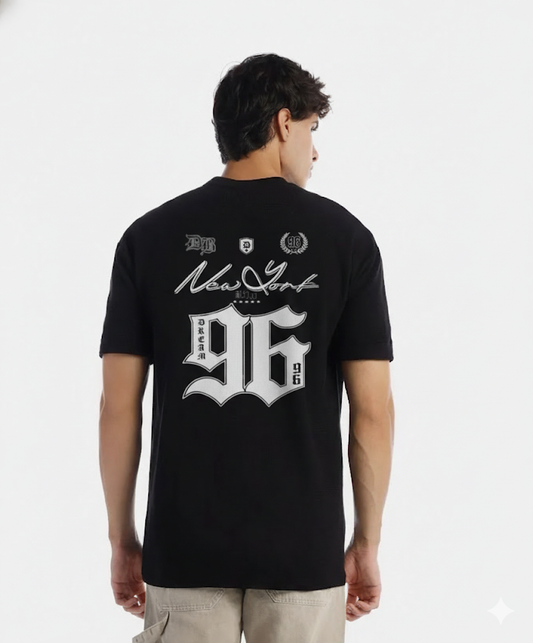 Camiseta Oversize 96 nail DRIP (TELA BURDA)