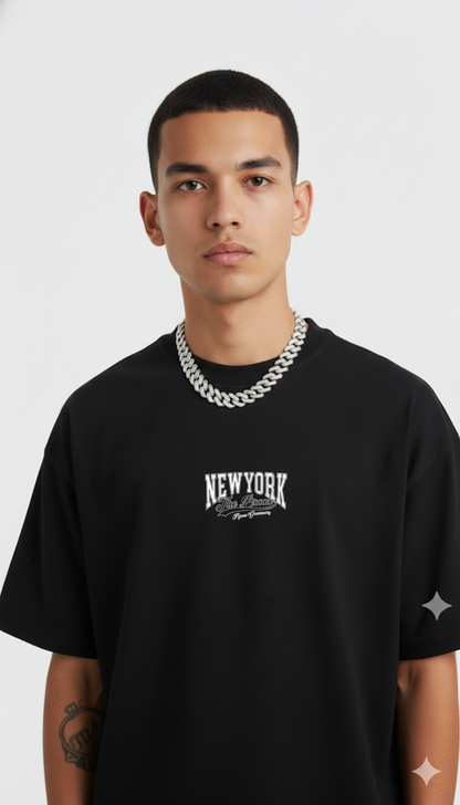 Camiseta Oversize New York the bronx DRIP (TELA BURDA)